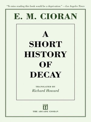 cover image of A Short History of Decay